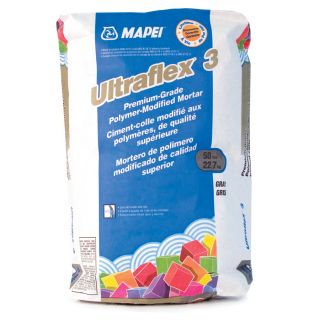 MAPEI 50 lbs Gray Powder Polymer Modified Mortar