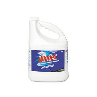 JohnsonDiversey Products   Windex Glass Cleaner Refill, 1 Gallon   Sold as 1 EA   Glass and multi surface cleaner contains a special glass cleaning formula with exclusive Ammonia D that leaves glass surfaces sparkling clean with no streaking or film. Ergon