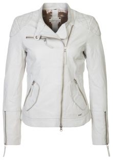 Maze   DALLAS   Leather jacket   white