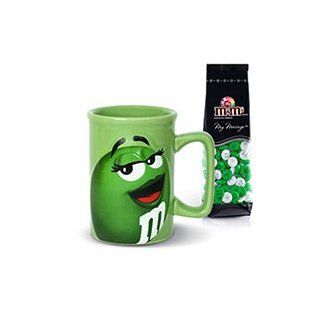 Green M&M'S Character Mug with Personalized MY M&M'S Grocery & Gourmet Food