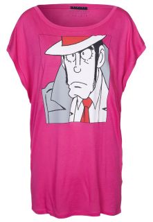 Sisley   LUPIN   Print T shirt   pink