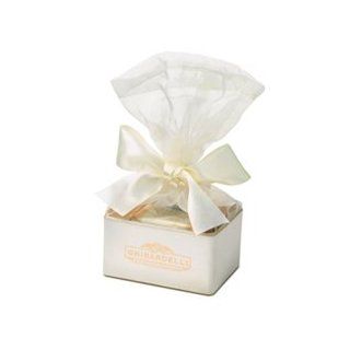 Ghirardelli Chocolate Organza Favor Box, Ivory Five Squares  Grocery & Gourmet Food
