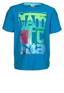 Puma JAMAICA FUN   T Shirt   turquoise