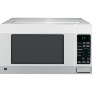 GE 1.6 cu ft 1,150 Watt Countertop Microwave (Stainless)