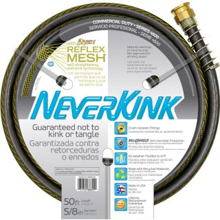 NeverKink 5/8 in x 50 ft Premium Duty Kink Free Garden Hose