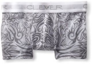 Clever Men's Tribal Boxer Brief, White, Small at  Mens Clothing store