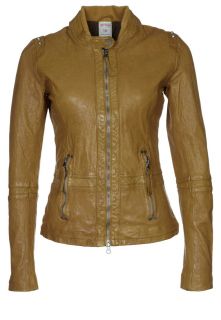 True Religion   Leather jacket   yellow