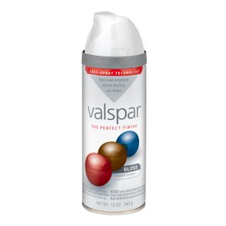 Valspar 12 oz White High Gloss Spray Paint