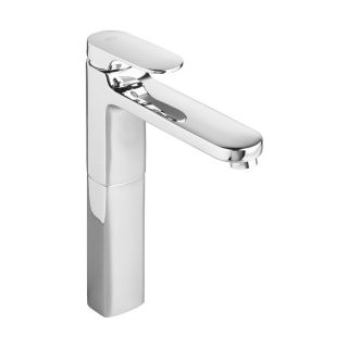 American Standard Moments Chrome 1 Handle Single Hole WaterSense Bathroom Sink Faucet (Drain Included)