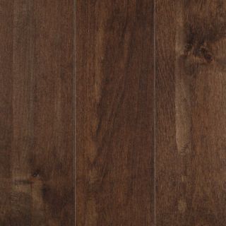 allen + roth 4 in W Prefinished Maple 3/4 in Solid Hardwood Flooring (Handscraped Truffle Maple)
