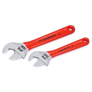 Crescent Length Heat Treated Alloy Steel Adjustable Wrench Set