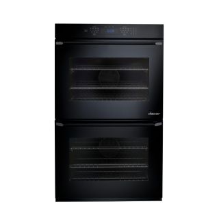 Dacor 30 in Self Cleaning Convection Double Electric Wall Oven (Black Glass)