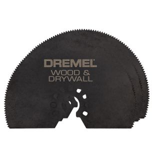Dremel 3 Pack High Speed Steel Oscillating Tool Blades