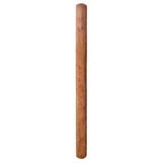 Round Pressure Treated Wood Fence Post (Common 7 ft; Actual 6.5 ft)