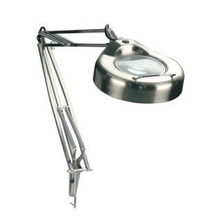 Lite Source 41 1/2 in Adjustable Steel Painted Desk Lamp with Metal Shade