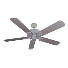 Harbor Breeze Calera 52 in White Outdoor Downrod or Flush Mount Ceiling Fan ENERGY STAR