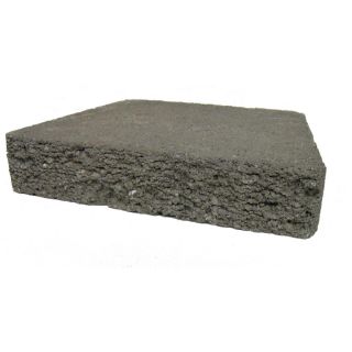 Fulton Charcoal Countryside Retaining Wall Cap (Common 12 in x 2 in; Actual 11.8 in x 2.2 in)