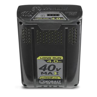 Kobalt 40 Volt 4 Amp Rechargeable Lithium Ion Power Equipment Battery