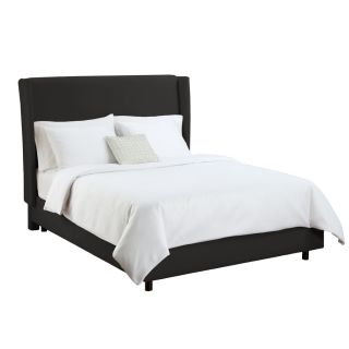Skyline Furniture Diversey Black King Upholstered Bed