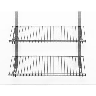 Rubbermaid Homefree Series 4 ft Adjustable Mount Wire Shelving Kits