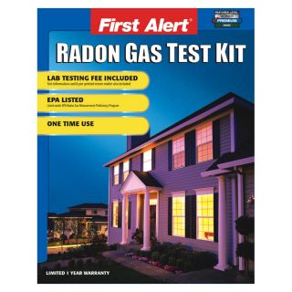 First Alert Home Radon Gas Test Kit