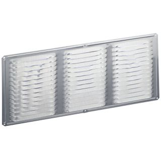 Air Vent Mill Aluminum Under Eave Vent (Fits Opening 16X6 in; Actual 16 in x 6 in x .25 in)