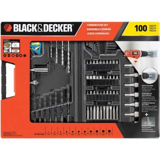 BLACK & DECKER 100 Piece Combination Set