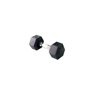 CAP 80 lb Chrome Fixed Weight Dumbbell