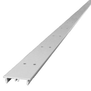Wolf Handrail 1/2 in x 96 in White Aluminum Porch Rail