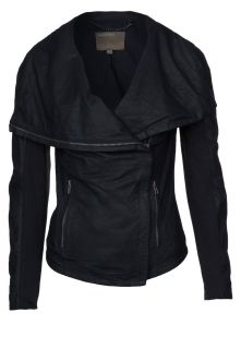 muubaa   LENEXA COWL   Leather jacket   black
