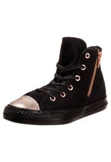 Converse   CHUCK TAYLOR SIDE ZIP   High top trainers   black