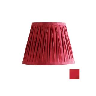 Cascadia Lighting 8 in x 10 1/2 in Red Drum Lamp Shade