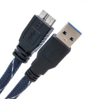 Cables For Causes  6 feet (2M) Triple Insulated, High Speed, Micro USB 3.0 Cable (Type A to MicroType B) Computers & Accessories