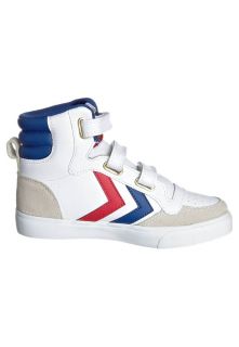 Hummel STADIL HIGH JR. VELCRO   High top trainers   white