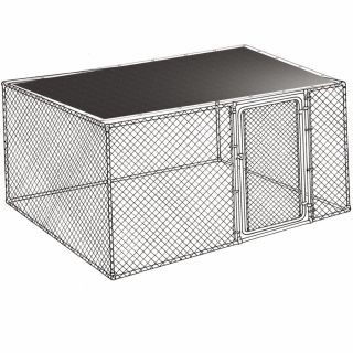12 ft L x 6 ft W Plastic Kennel Cover