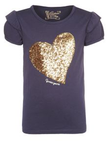 Guess   Print T shirt   blue