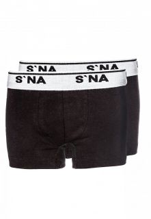 Sanetta   2 PACK   Shorts   black
