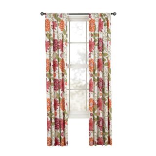 Style Selections Gilroy 84 in L Kids Rod Pocket Curtain Panel