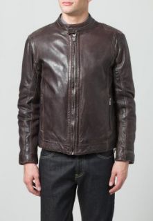 Milestone   MENEL   Leather jacket   brown