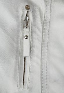 Oakwood GLASS   Leather jacket   white