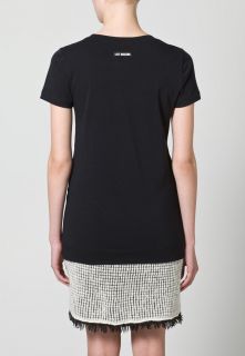 Love Moschino Print T shirt   black