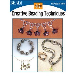 Embroider with Beads 6 Projects (Easy Does It) Bead & Button Books 9780890244715 Books