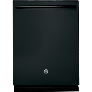 GE 48 Decibel Built in Dishwasher with Hard Food Disposer and Stainless Steel Tub (Black) (Common 24 Inch; Actual 23.75 in) ENERGY STAR