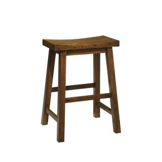 Powell Powell Cafe Honey Brown 24 in Counter Stool