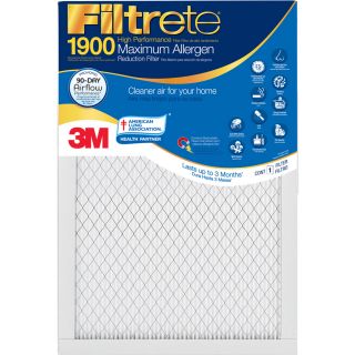 Filtrete Maximum Allergen Reduction Electrostatic Pleated Air Filter (Common 16 in x 25 in x 1 in; Actual 15.7 in x 24.7 in x 1 in)