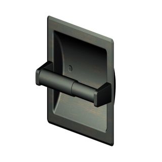 Style Selections Seton Oil Rubbed Bronze Recessed Toilet Paper Holder