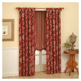 Waverly 63 in L Ruby Curtain