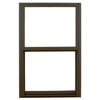 Ply Gem 1500 Series Aluminum Double Pane Single Hung Window (Fits Rough Opening 36 in x 36 in; Actual 35.25 in x 35.25 in)