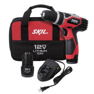 Skil 12 Volt 3/8 in Cordless Screwdriver with Soft Case