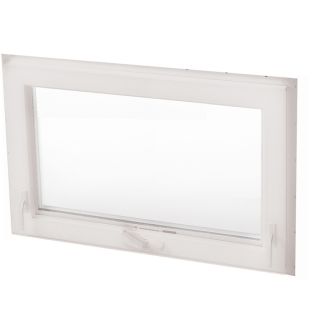 BetterBilt 48 in x 36 in 340 Series Single Vinyl Double Pane New Construction Awning Window